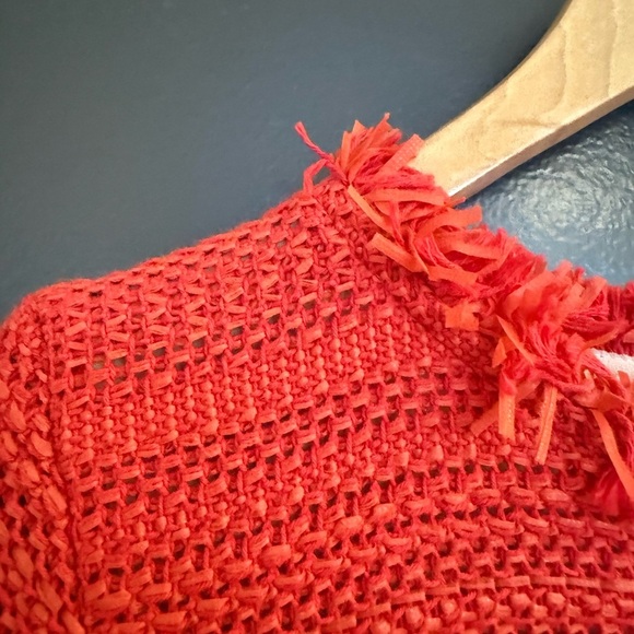 MARELLA size 2 GUC cotton blend tweed vibe mini Textured Dress - Picture 4 of 12